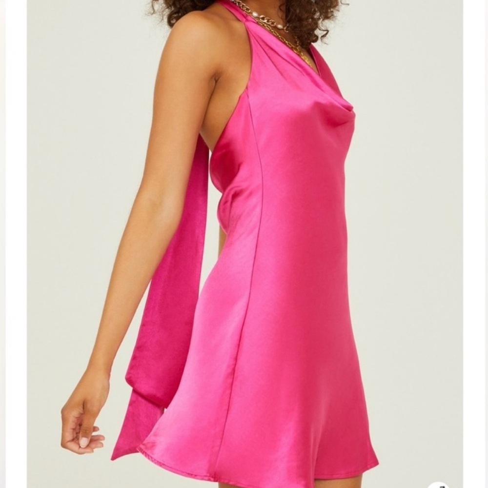 Altar’d State Pink Halter Dress
